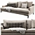 Modern Poliform Bellport Sofa 3D model small image 3