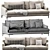 Modern Poliform Bellport Sofa 3D model small image 4