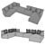 Elevate Sofa: Uncompromising Comfort 3D model small image 2