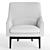 Fredericia A-Chair: Sleek and Stylish Armchair 3D model small image 4