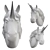 Enchanting Unicorn Wall Decor 3D model small image 1