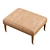 Elegant Butterscotch Ottoman: Must-Have for Every Cocktail Lover 3D model small image 2
