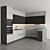 Modular Kitchen: Easy Edit, High Quality 3D model small image 1