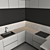 Modular Kitchen: Easy Edit, High Quality 3D model small image 3