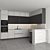 Modular Kitchen: Easy Edit, High Quality 3D model small image 5