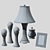 Ashley Mariana Decor Set: Elegant Interior Accents 3D model small image 3