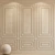 Frosted Almond Decorative Plaster 3D model small image 1