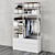 OPHUS Wardrobe: Stylish and Spacious with 6 Drawers 3D model small image 2