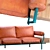 Sofa by Tomas Alonso (3-Seater)  Modern Leather and Metal Design 3D model small image 2