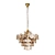 Divinare Chloe Gold Pendant Light 3D model small image 2