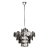 Chloe Smoky Eight-Light Pendant 3D model small image 2