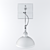  Modern Geometric Wall Light 3D model small image 3