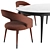 Modern Link Dining Set 3D model small image 3