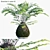 Kokedama Branches: Natural Living Décor 3D model small image 1