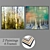 Multiframe Wall Art Set 3D model small image 1