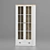 Modern White Oak Display Cabinet: MARKSKEL 2 Door 3D model small image 1