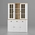 MARKSKEL White Sideboard: Stylish Storage Solution 3D model small image 1