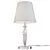 Neoclassic Nickel Table Lamp 3D model small image 1