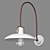 Elegant Chrome Sconce: Lucide Romer 3D model small image 1