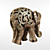 Royal Elephant Figurine 3D model small image 2