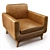 Modern Mk Armchair: 2013 Design 3D model small image 5