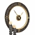 Elegant Alphonzo Wall Clock 3D model small image 4