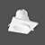 Mantra FORMENTERA Recessed Downlight - Compact and Powerful 3D model small image 3