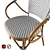 Tropical Pearl Bistro Chair 3D model small image 2