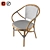 Tropical Pearl Bistro Chair 3D model small image 3