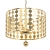 Elegant Layla Light Chandelier 3D model small image 1