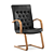 FIDEL Extra Cozy Lounge Chair 3D model small image 2