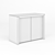 Elegant Low Cabinet Set by Ohm 3D model small image 3