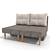 Versatile Transforming Sofa 3D model small image 1