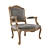 Elegant Bykepi Armchair: Classic Comfort 3D model small image 1