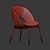 Kylo Fabric Dining Chair 3D model small image 4