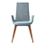 Prima Chair: Contemporary Elegance 3D model small image 2