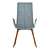 Prima Chair: Contemporary Elegance 3D model small image 5