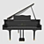 Elegance in Harmony: Steinway Piano 3D model small image 3