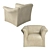 Italian Design: Tentazioni Lounge Chair 3D model small image 3