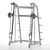 Versatile Smith Machine: Unrigged Gym Essential 3D model small image 2