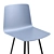 Sleek Allsteel Vicinity Stool 3D model small image 3