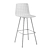 Sleek Allsteel Vicinity Stool 3D model small image 4