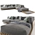Yankom Design Sofa 3D model small image 5