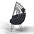 Cozy Cocoon Chair | 3Ds Max 2016+FBX 3D model small image 3