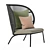 Vincent Sheppard Kodo Cocoon: Stylish and Comfortable Seating 3D model small image 3