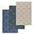 Luxurious Carpet Set: Premium Quality, Multiple Textures 3D model small image 1