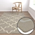 Luxurious Carpet Set: Premium Quality, Multiple Textures 3D model small image 5