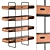 Modern Leather Bookshelf: Apelle 3D model small image 1