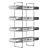 Modern Leather Bookshelf: Apelle 3D model small image 5