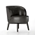 Luxurious Fendi Doyle Armchair 3D model small image 5